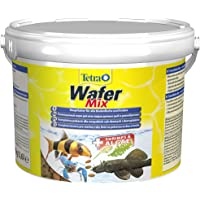 Tetra Wafer Mix- alimento para Todos los Peces de Suelo (por Ejemplo- Silvestres) y Cangrejo.